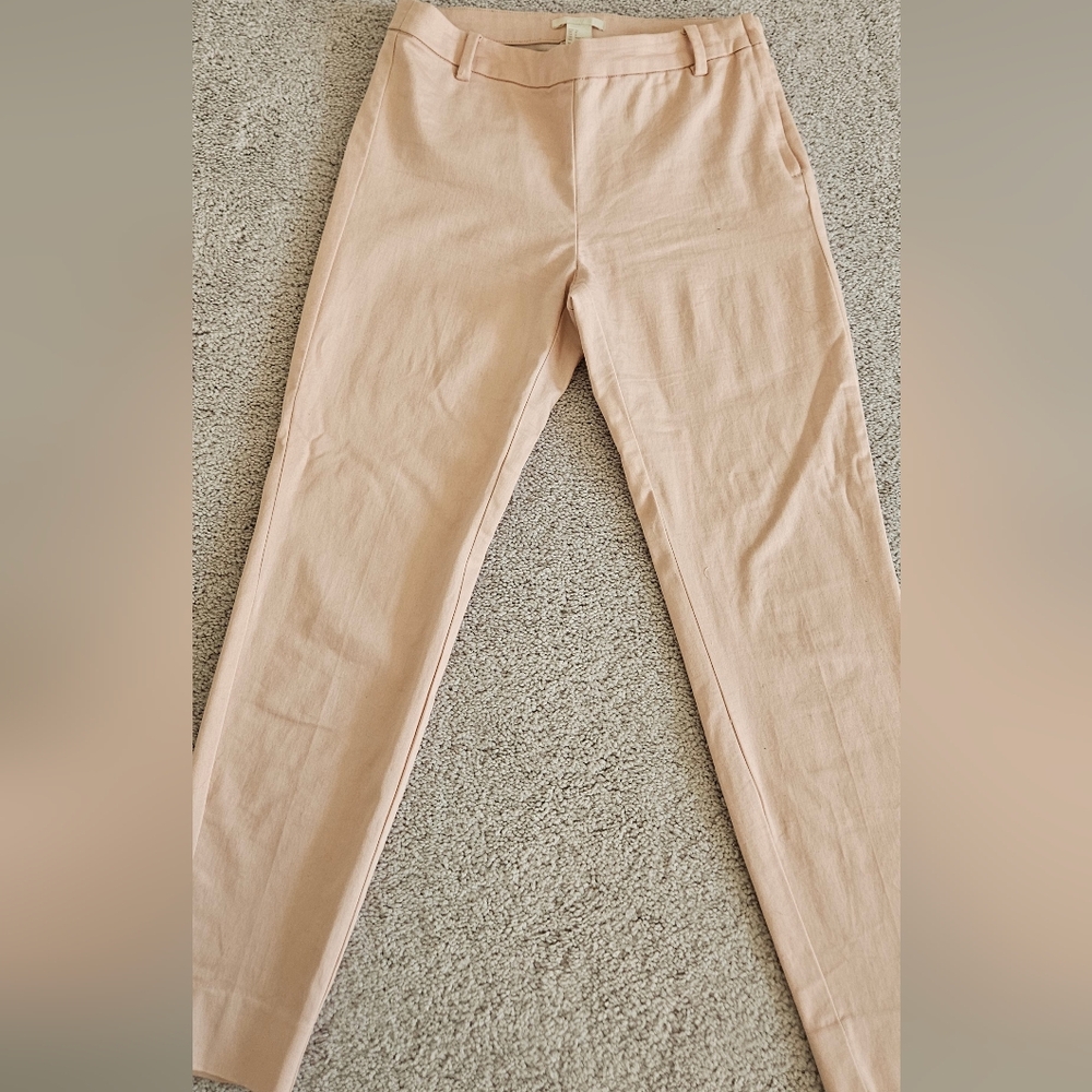 Peach Ankle Pants from H&M. Size 4